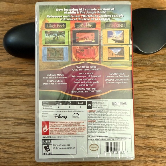 Nintendo Switch DISNEY CLASSIC GAMES SELECTION! NEW! Unopened! - Picture 2 of 4